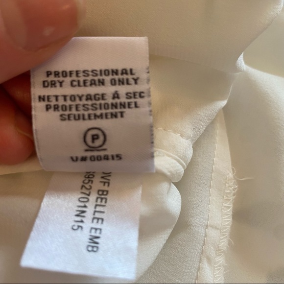 DIANE VON FURSTENBERG Belle Sequined Floral Top in white - Picture 12 of 12